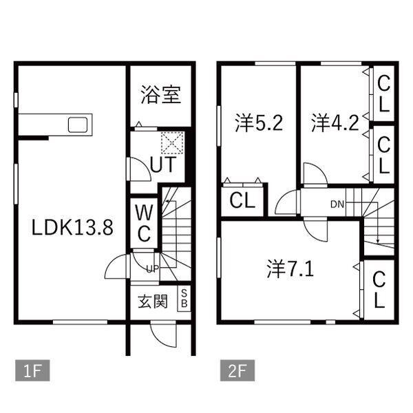 JEU DE FIRST (3LDK/1階)の間取り写真