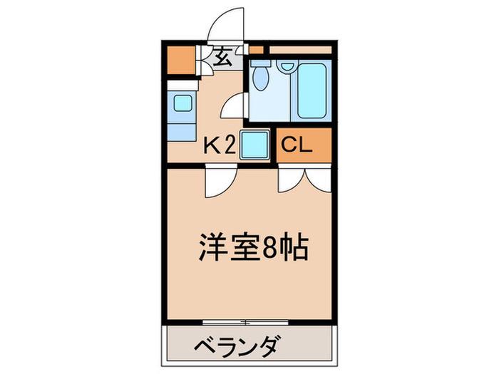 MA・MEZON(1K/3階)の間取り写真