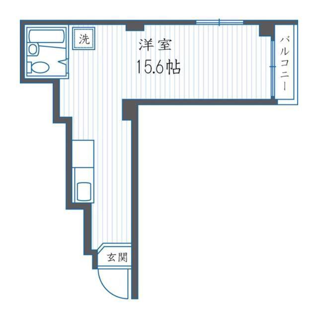 フォルム新宿(ワンルーム/2階)の間取り写真