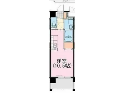 エトワール千草町(ワンルーム/7階)の間取り写真