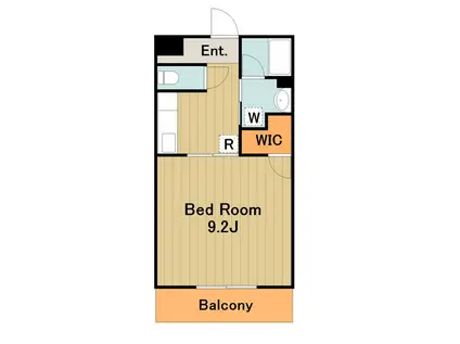 パルフェ イノウエ(1K/1階)の間取り写真