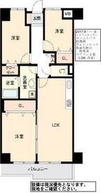 レジデンス代官町スクエア(3LDK/9階)の間取り写真