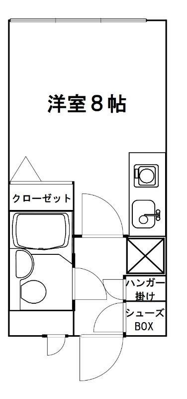 ライオンズマンション青葉通第2(ワンルーム/7階)の間取り写真