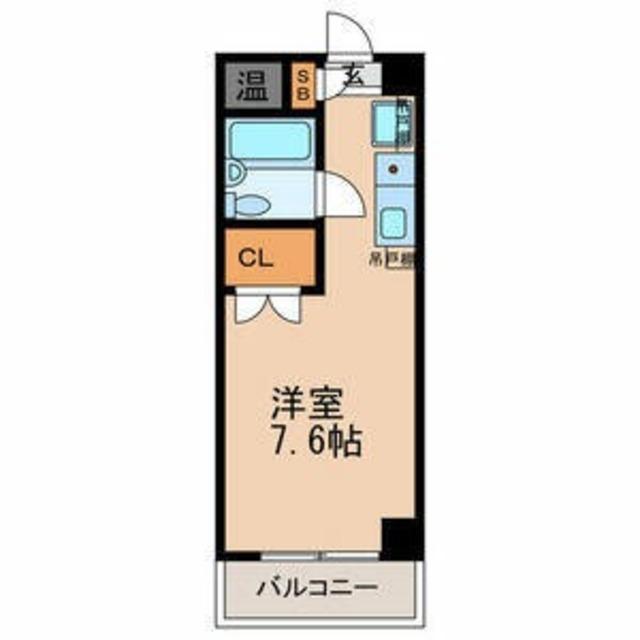 FIORE 西尾久I(ワンルーム/5階)の間取り写真
