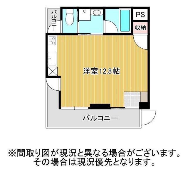 GREEN TERRACE(ワンルーム/2階)の間取り写真