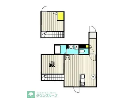 JR南武線 中野島駅 徒歩7分 3階建 築3年(1SLDK/1階)の間取り写真