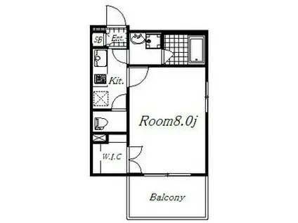 タウンライフ今池駅前(1K/1階)の間取り写真