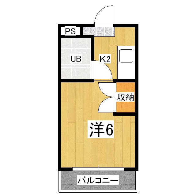 PRESTAGE・MISASAGI(ワンルーム/4階)の間取り写真