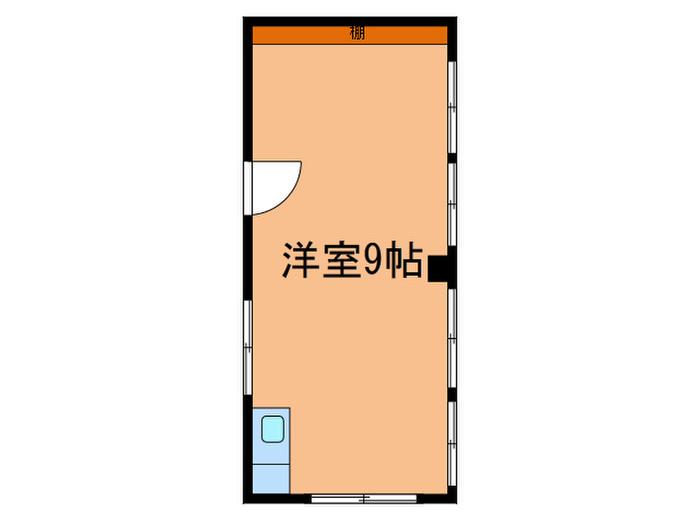 DSビル(ワンルーム/1階)の間取り写真