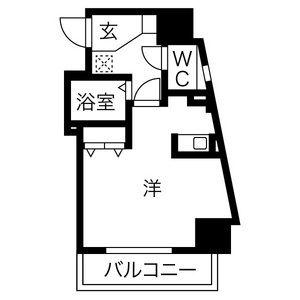 グレイス吹上(ワンルーム/7階)の間取り写真