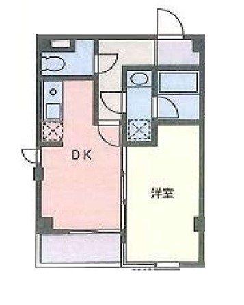 BCASA熊谷VRE-BORN(1DK/2階)の間取り写真