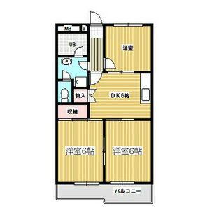 エクセル春日井(3DK/4階)の間取り写真
