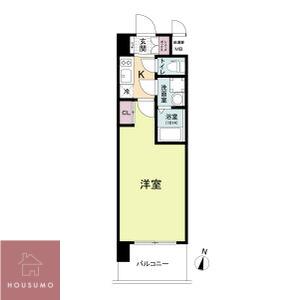 スプランディッドI(1K/11階)の間取り写真