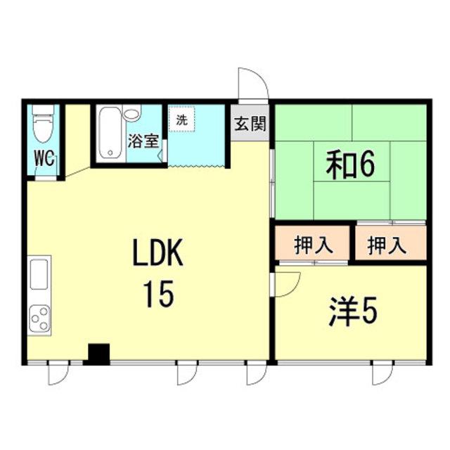 リアライズ尼崎(2LDK/10階)の間取り写真