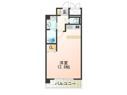 REBANGA阿倍野AP(ワンルーム/3階)の間取り写真