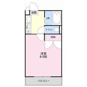 LAPUTA Y.II(1K/3階)の間取り写真