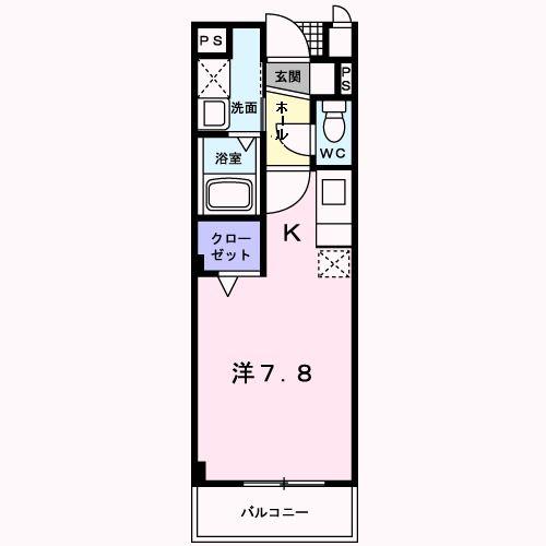 GOODDAY MANSION(1K/3階)の間取り写真