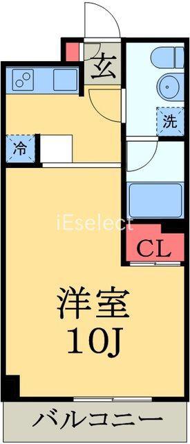 ダイワティアラ村上駅前マンションⅡ(ワンルーム/2階)の間取り写真