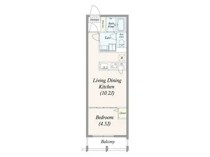 GRAN PASEO三宿 グランパセオ三宿(1LDK/3階)の間取り写真