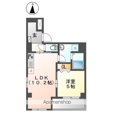 太平1丁目マンション工事(1LDK/3階)の間取り写真