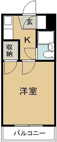 TS STYLE(ワンルーム/2階)の間取り写真