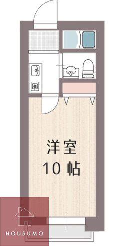 ピアメゾン(1K/1階)の間取り写真