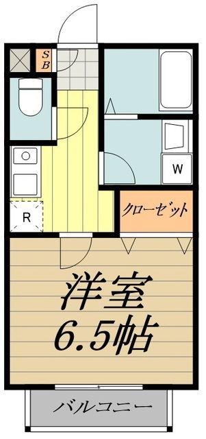 エルスール吉祥寺(1K/2階)の間取り写真