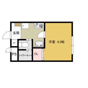 ST PLAZA SAKURAYAMA(1K/1階)の間取り写真