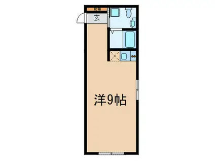 TMY小石川(ワンルーム/3階)の間取り写真