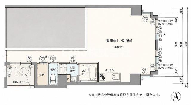 THE CLASSIC KOTANI(ワンルーム/3階)の間取り写真