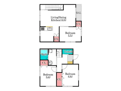 ARVITA(3LDK/1階)の間取り写真