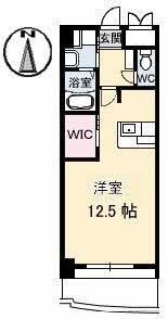 ネクステージ中井(ワンルーム/3階)の間取り写真