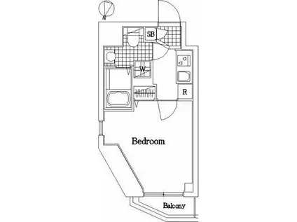 サンテミリオン神田東(1K/3階)の間取り写真