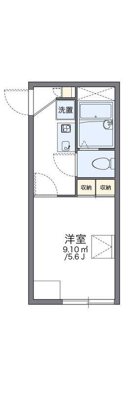 レオパレスマリーナ深江(1K/2階)の間取り写真