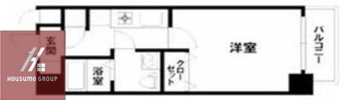 ラナップスクエア新大阪(1K/6階)の間取り写真