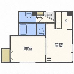 トップハウス19(1LDK/2階)の間取り写真