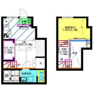RADIANCE大府II(ワンルーム/1階)の間取り写真