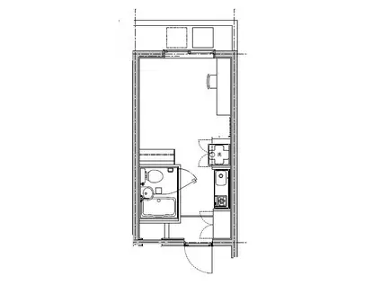 A.P.COURT稲田堤(ワンルーム/2階)の間取り写真