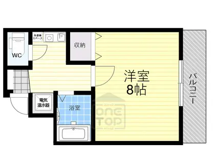 ステージ(1K/3階)の間取り写真
