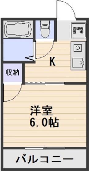 豊成センチュリーロイヤル(1K/3階)の間取り写真