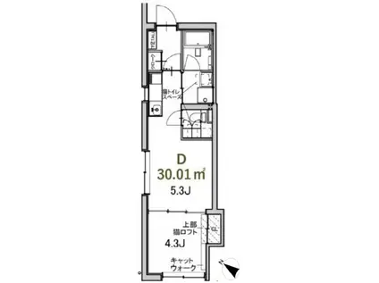TIPETTO西大井I(ワンルーム/3階)の間取り写真