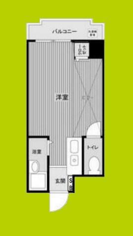 新大阪OMパレス(ワンルーム/4階)の間取り写真