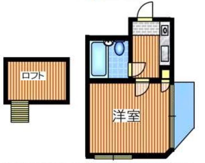 ライフピアホリディ(1K/1階)の間取り写真