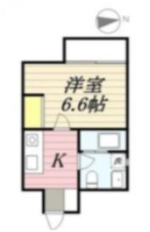 アメニティハイツNAGOYA(1K/1階)の間取り写真
