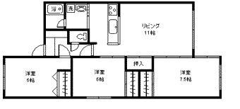 CELEBRA1.6(3LDK/1階)の間取り写真