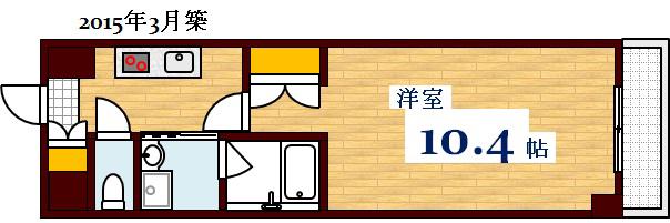 第39やたがいビル(1K/9階)の間取り写真