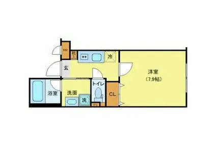 J-ARC上石神井(1K/4階)の間取り写真