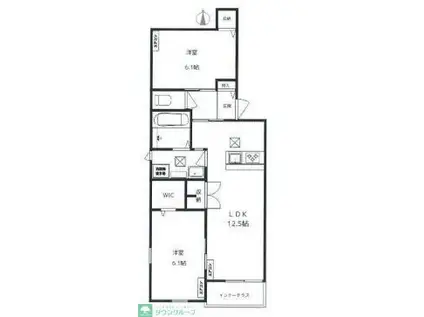 SIRIN KEDI シリンケディ BLDG A&B(2LDK/1階)の間取り写真