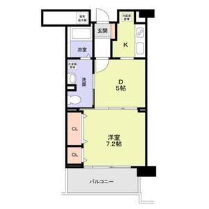 いなほの館(1DK/2階)の間取り写真