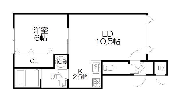 GRAN-ZELL(1LDK/2階)の間取り写真
